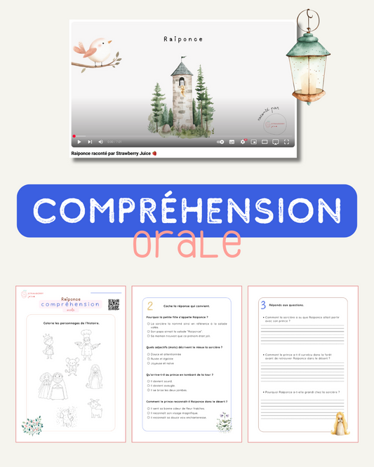Compréhension orale - Raiponce