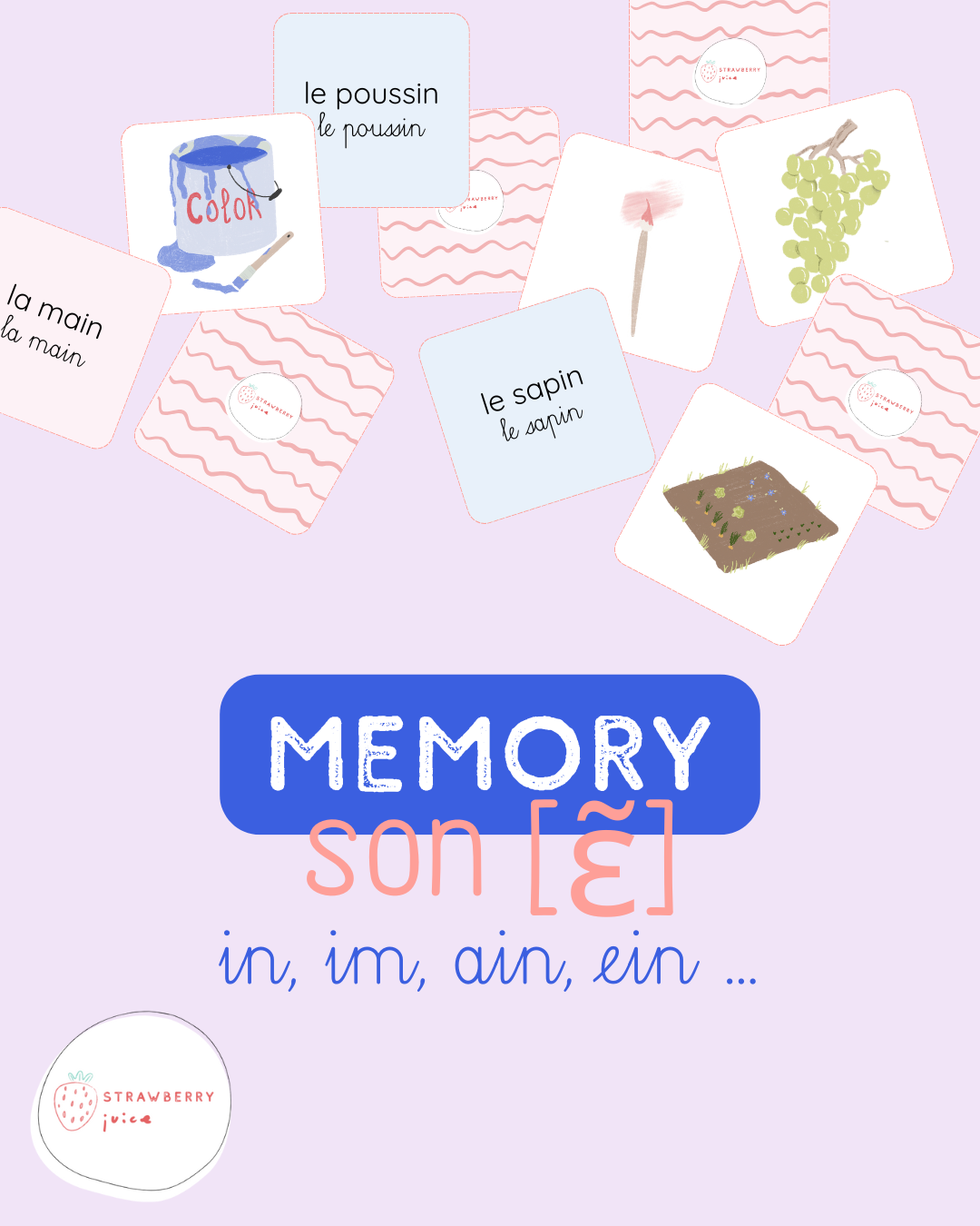 Memory du son [ɛ̃] - in, ain, ein, im